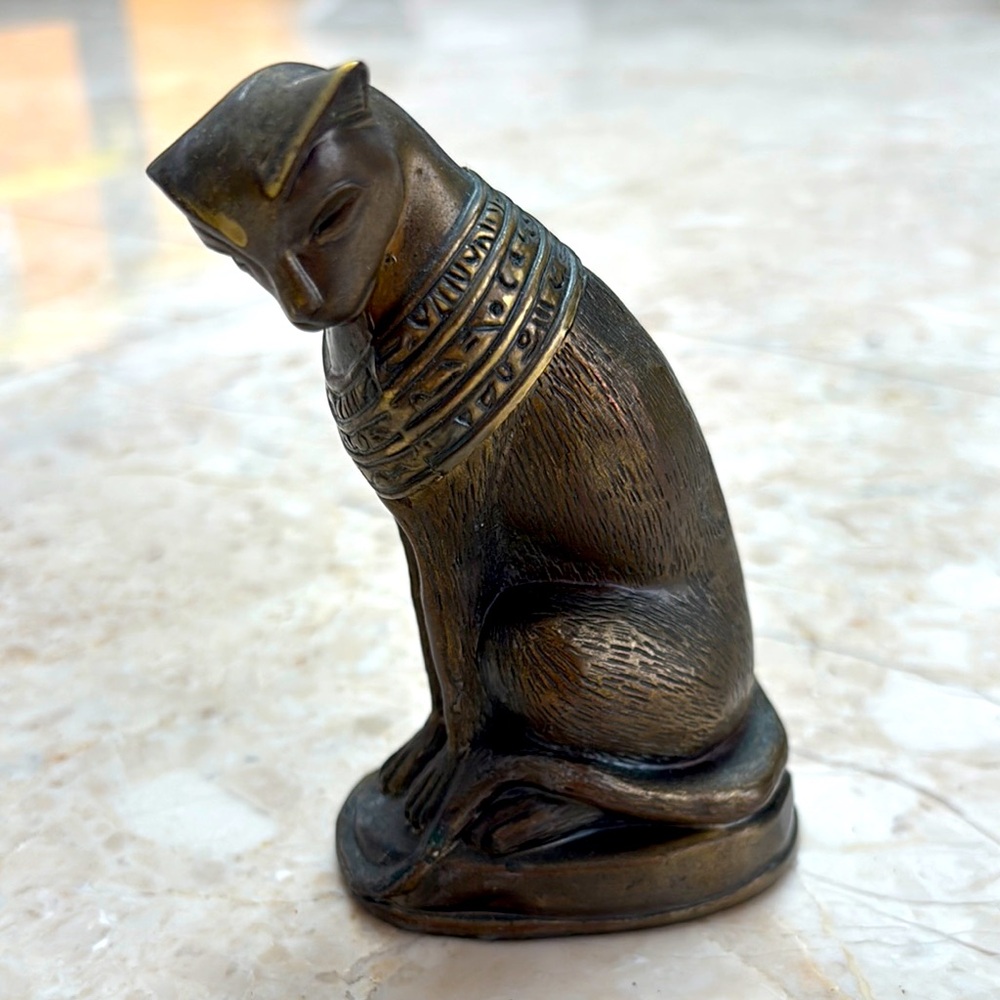 Bronze Egyptian sculpture